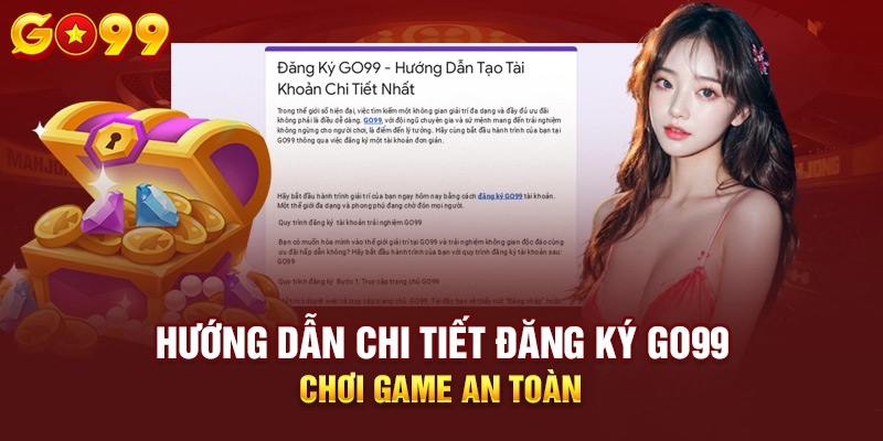 Đăng ký tài khoản để gia nhập sảnh casino an toàn